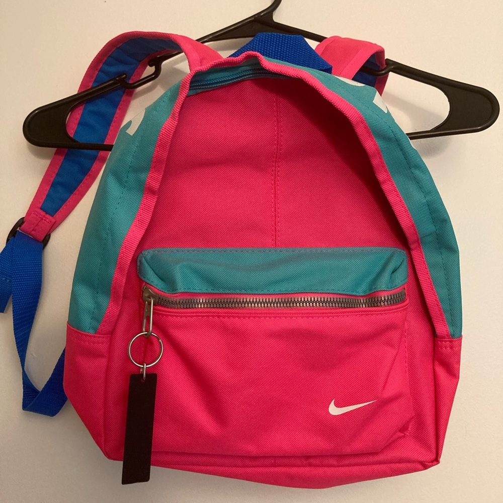 Nike fluorescent colored mini backpack